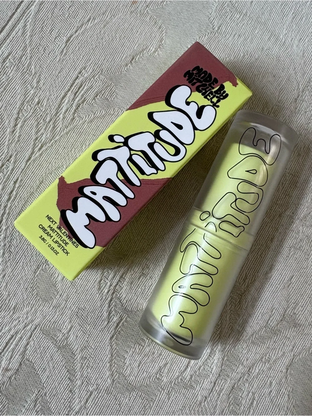 Made by Mitchell Mattitude Matte Lipstick in Next Valentines BNIB